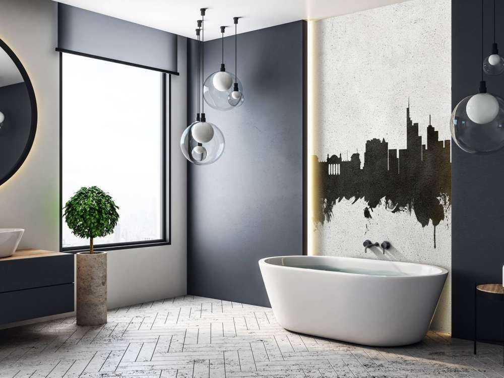 Akvarell silhuett, Berlin