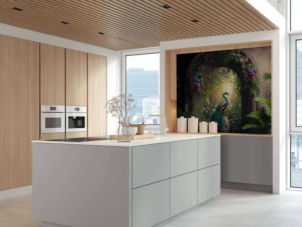 Påfugl i Forhekset Bue