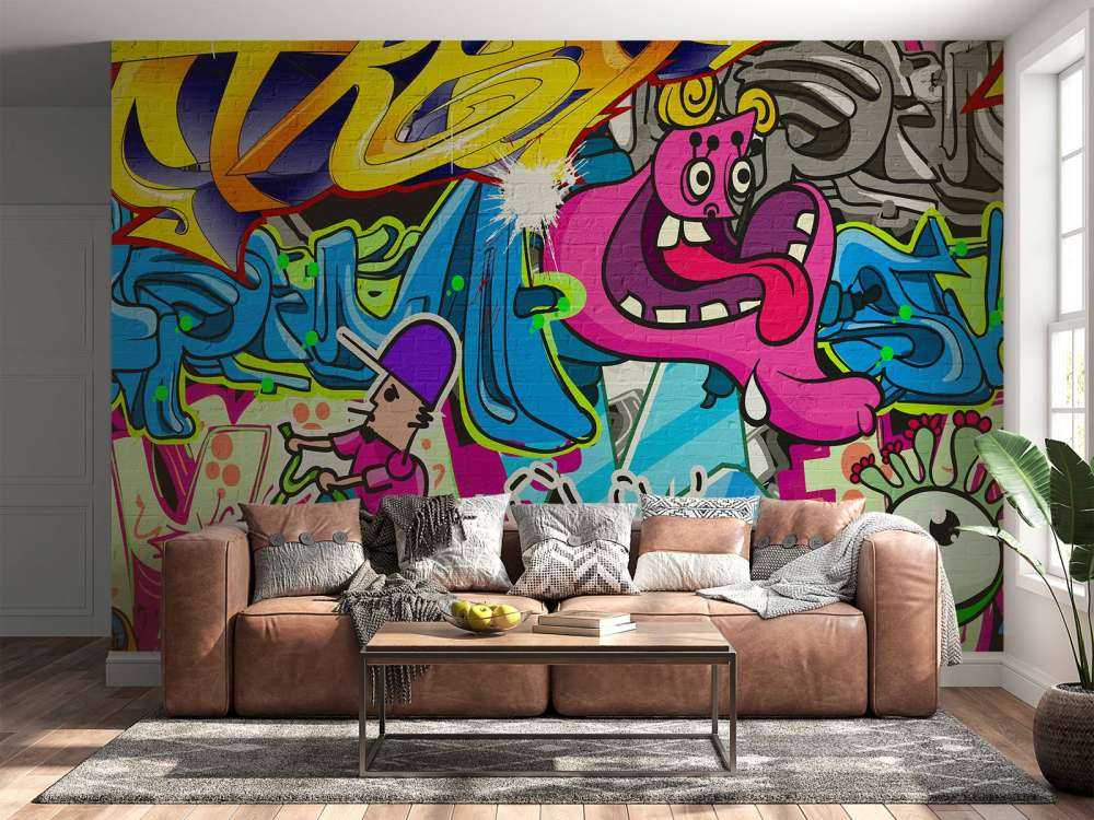 Tuff graffiti