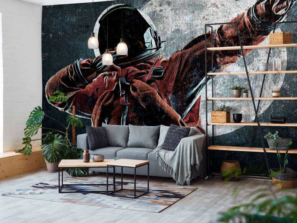 Astronaut som gör dab