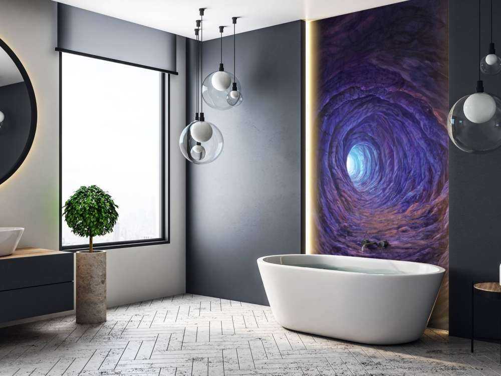 Illustration av en grotta