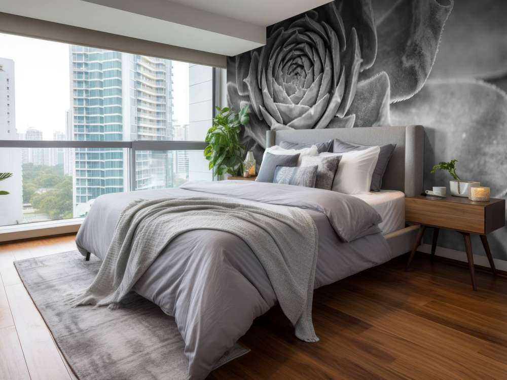 Närbild av saftiga växter