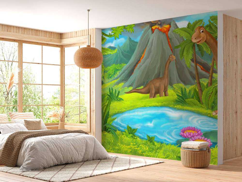 Dinosaurier i naturen