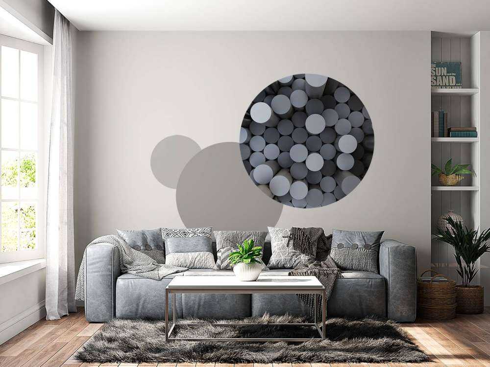 Färgglada cylindrar