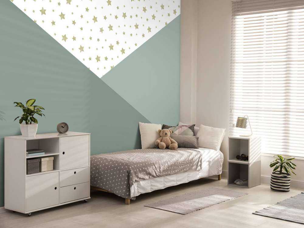 Gröna trianglar med stjärnor