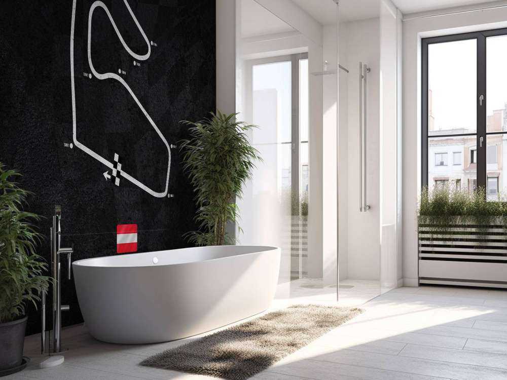 Formel 1 bana - Red Bull Ring - Österrike