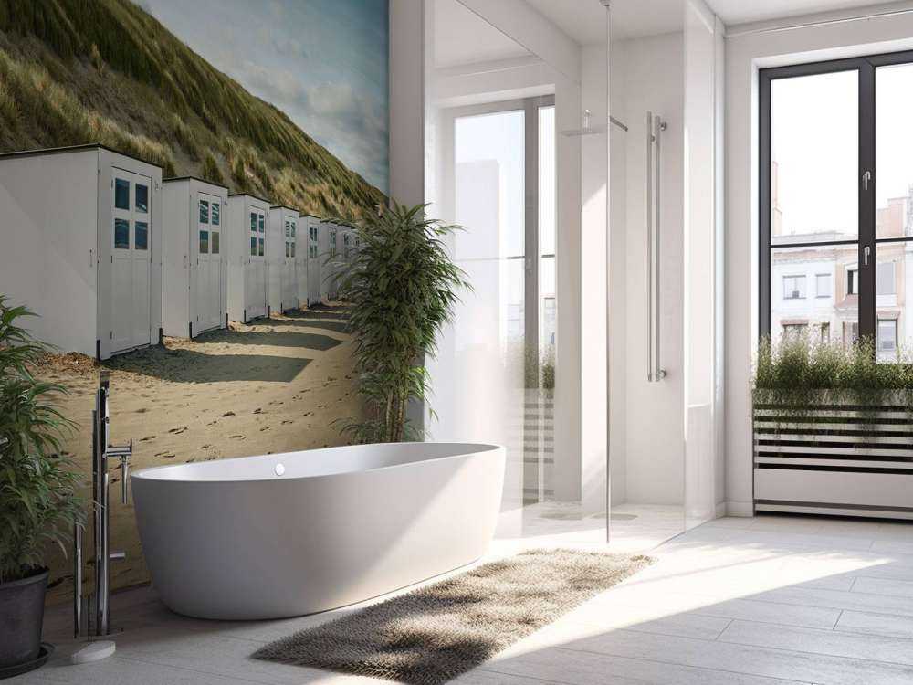 Stugor på stranden