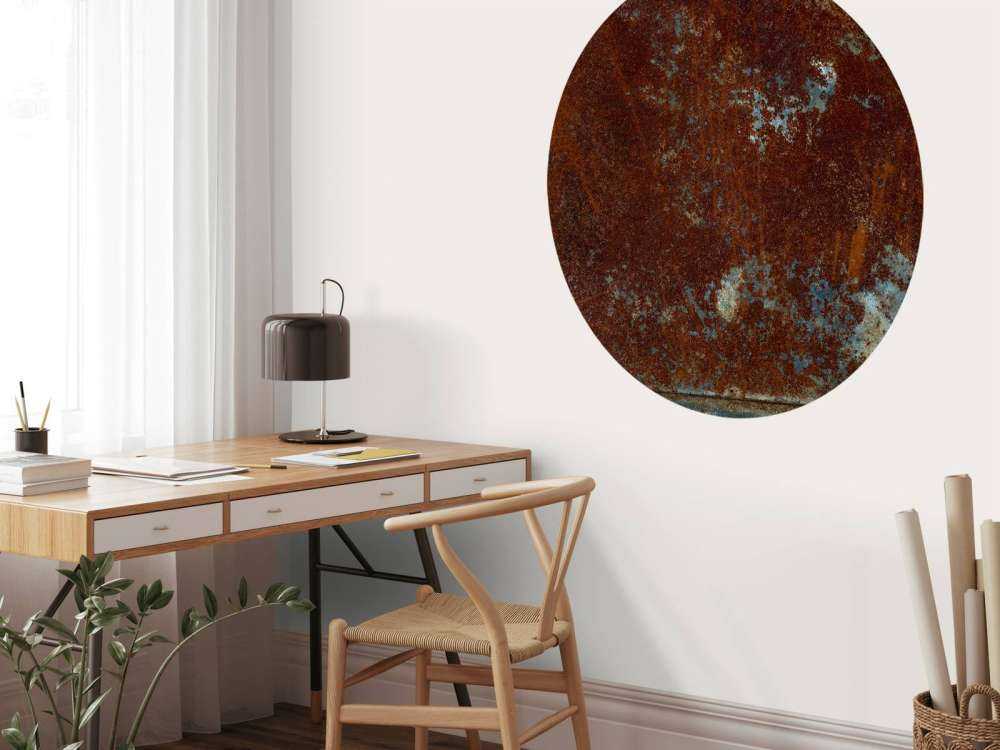 Rostig metallstruktur