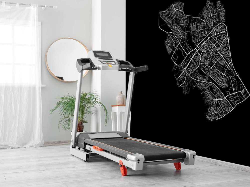 Karta över Zwolle, svart