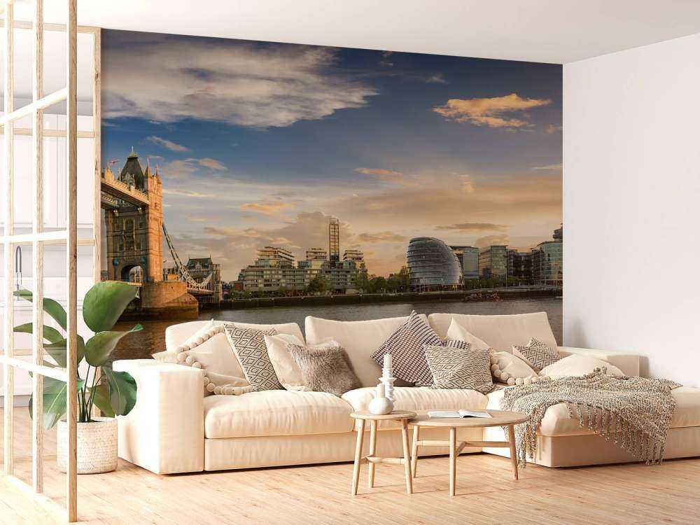 Horisont London med Tower bridge