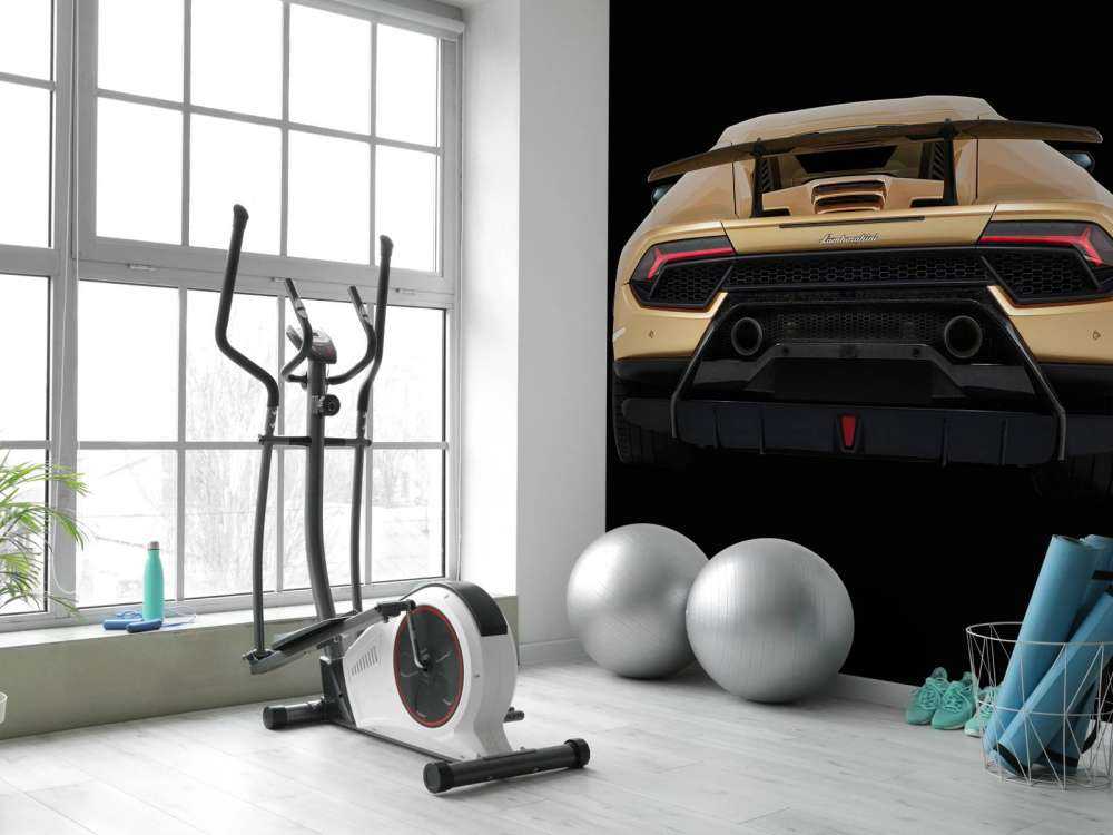 Lamborghini Huracán - Bak, svart