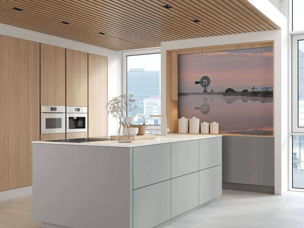Metallvindmølle