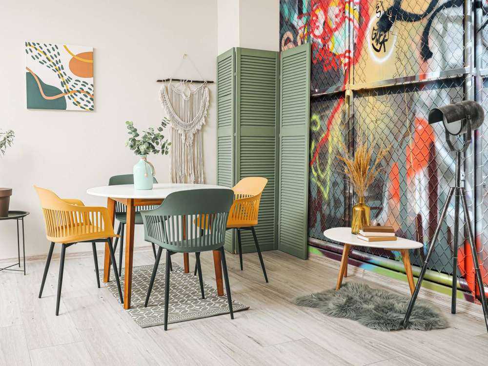 Graffiti på ståldører