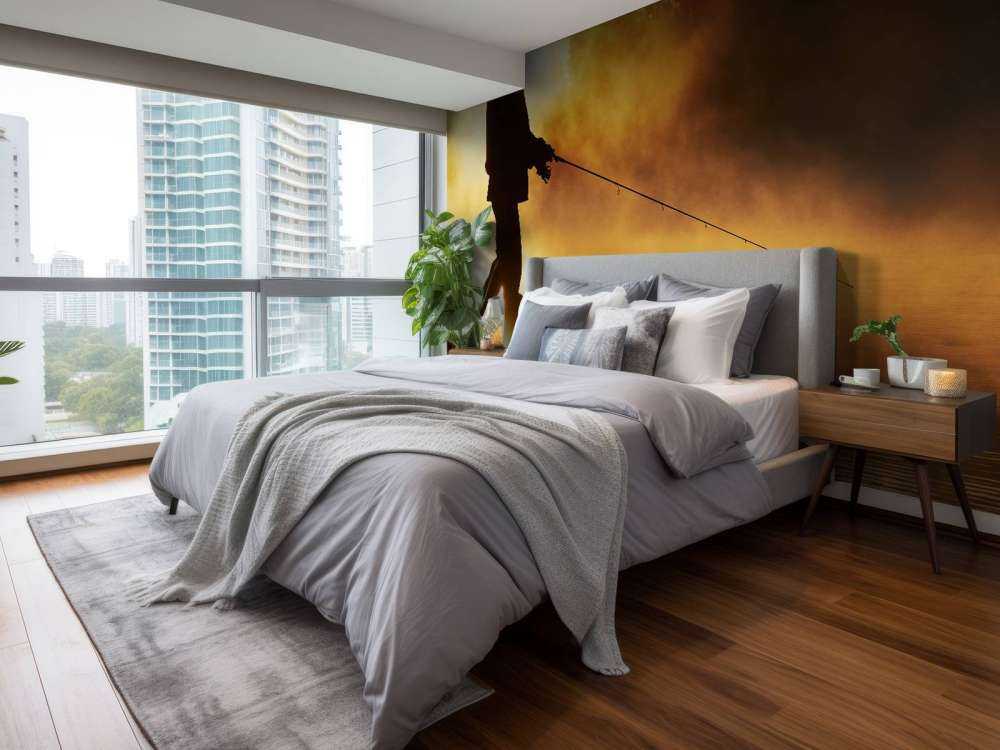 Fiske ved soloppgang