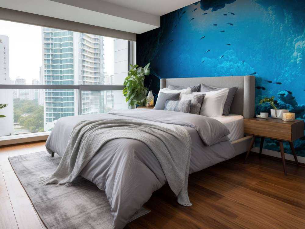 Ubåtgrotte med fisk