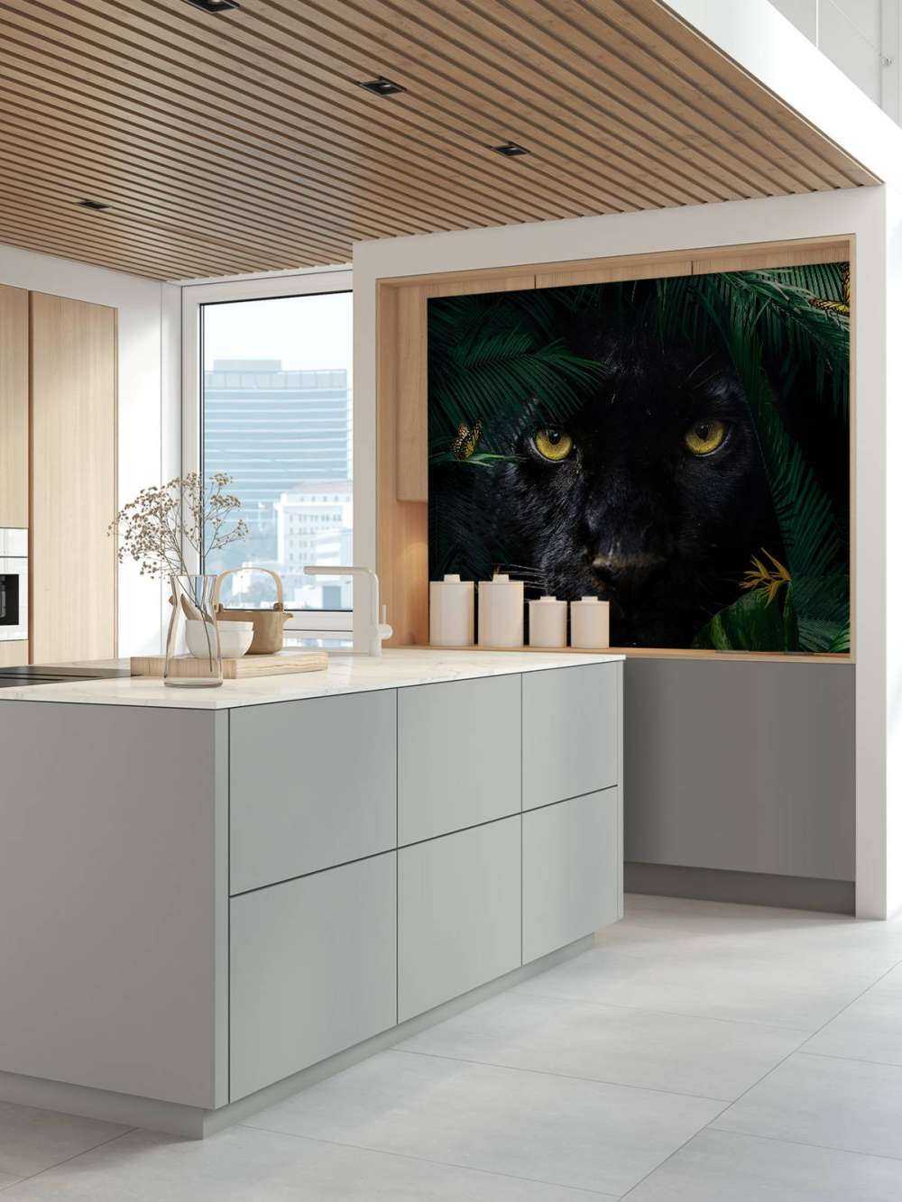 Jungle Panther Portrett