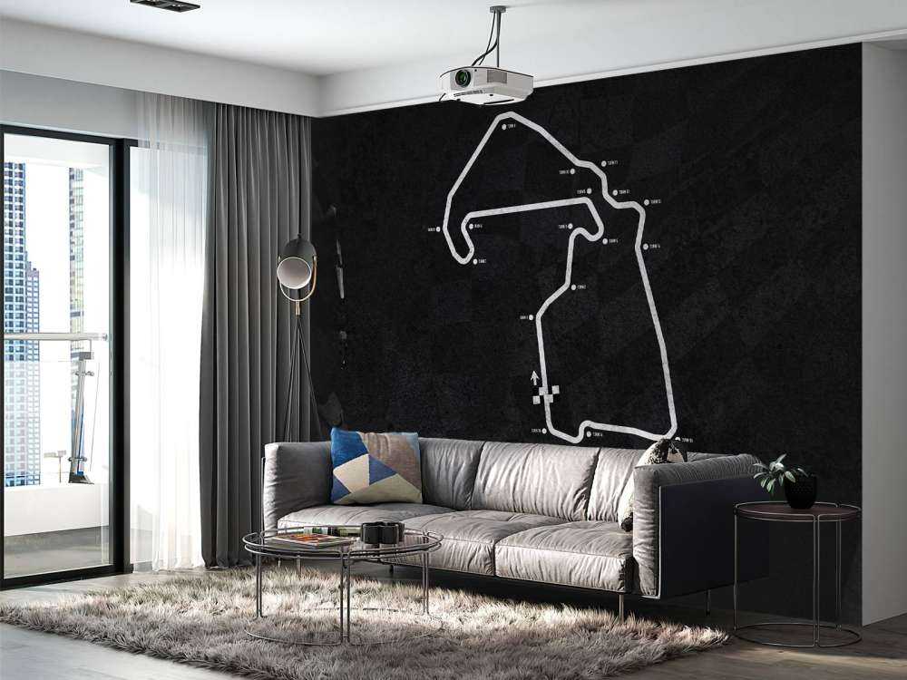 Formel 1-bane - Silverstone Circuit - Storbritannia