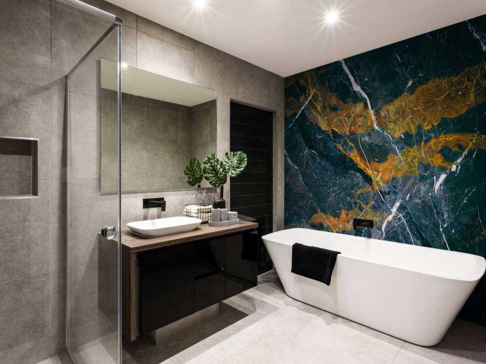 Sprukket marmor flammet marmor