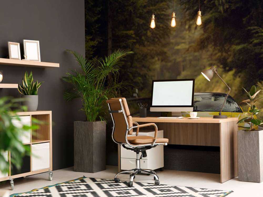 Maserati i den grønne skogen