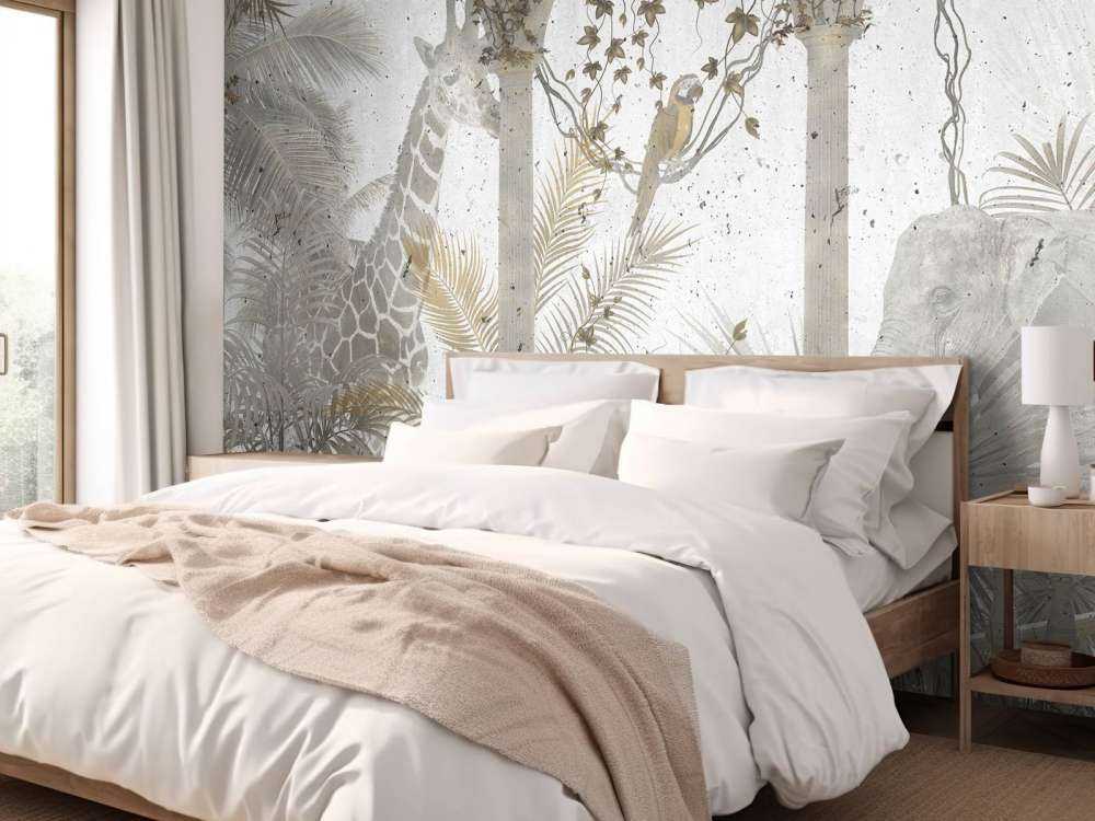 Forlatt bygning i jungelen