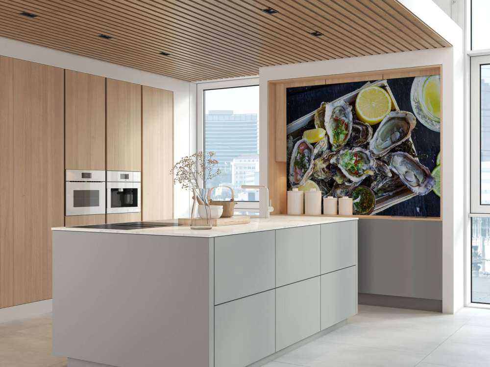 Skål full av østers