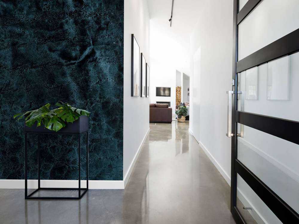 Blauw koper structuur 