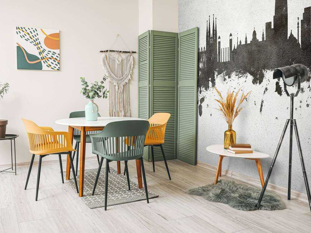 Akvarell silhuett, Barcelona