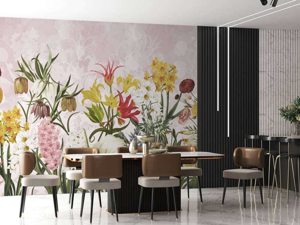 Vårblomster - Blush Petal Pink