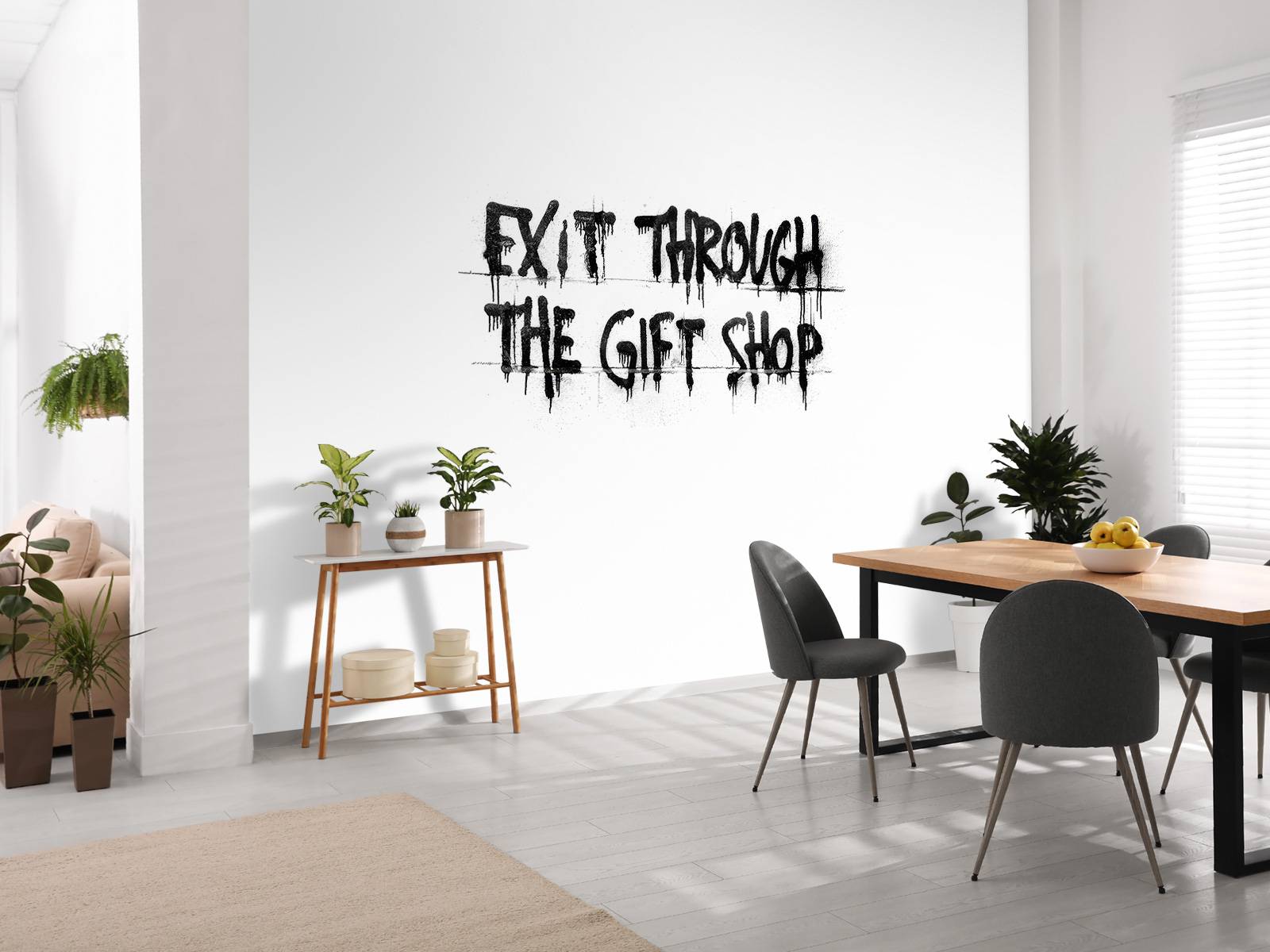 Banksy - ETTGS, white