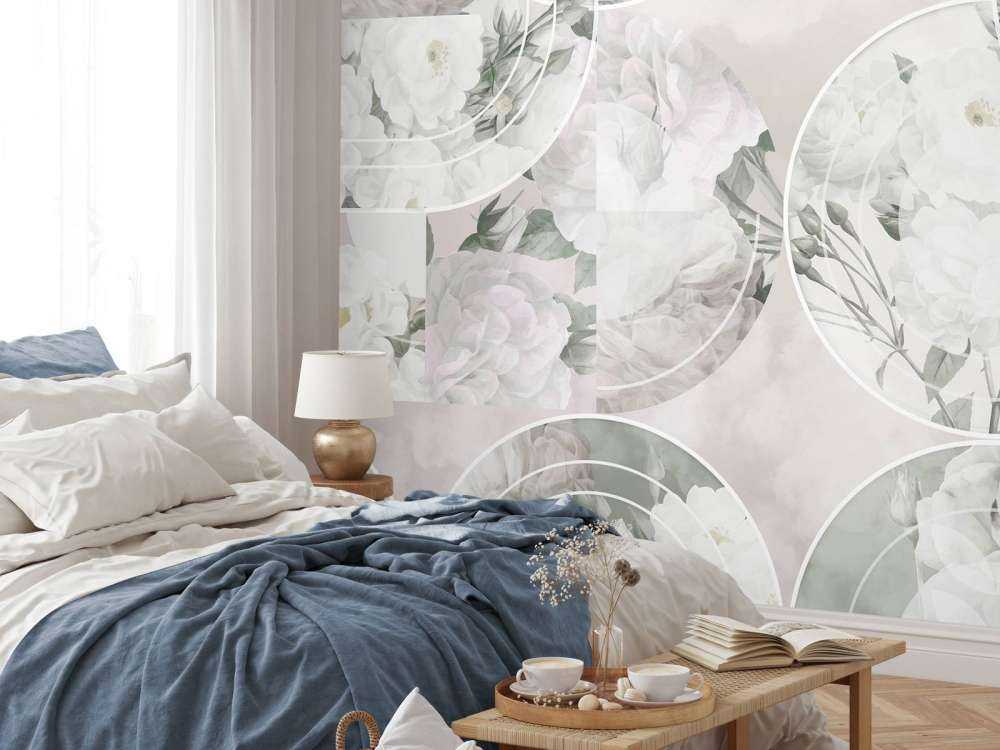 Tidøs Blomster Eleganse - Myk Hvit