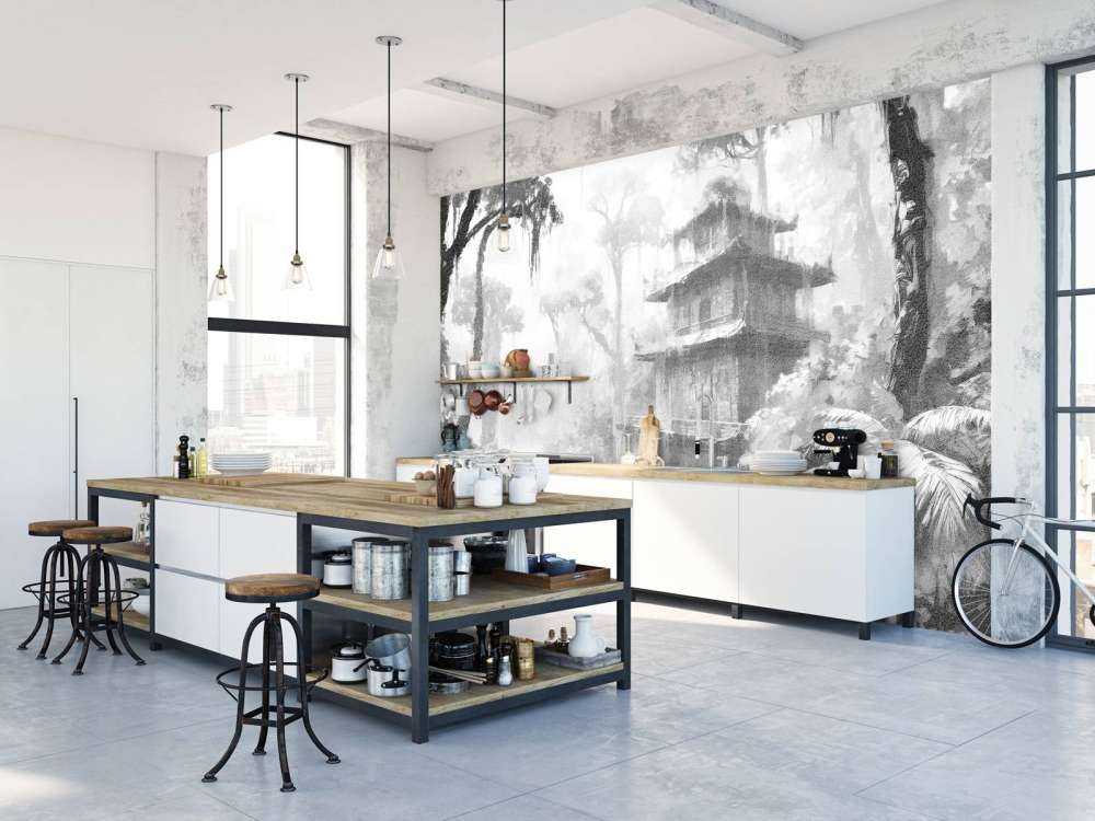 Skjult Hytte i Tåkete Skog