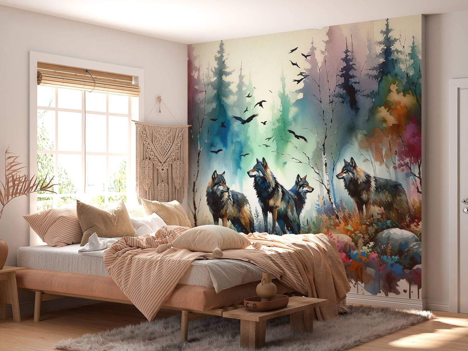 Fototapet - Villmarksmelodi ulvene - Tapet.com, image size:1600x1200