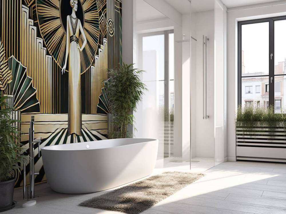 Gylne tjueårene stil i art deco