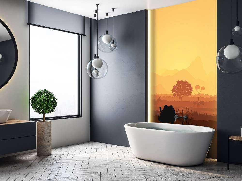 Vilde dyr på savanne