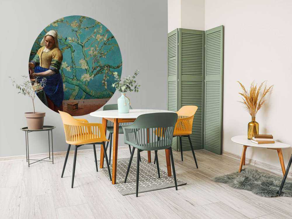 Mælkepigen og mandelblomsten