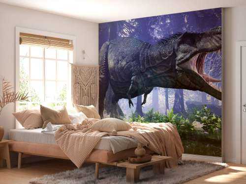 Tyrannosaurus Rex ved søen