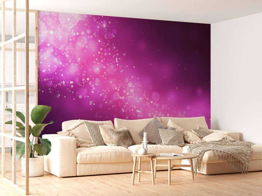 Lyserød glitter glimmer