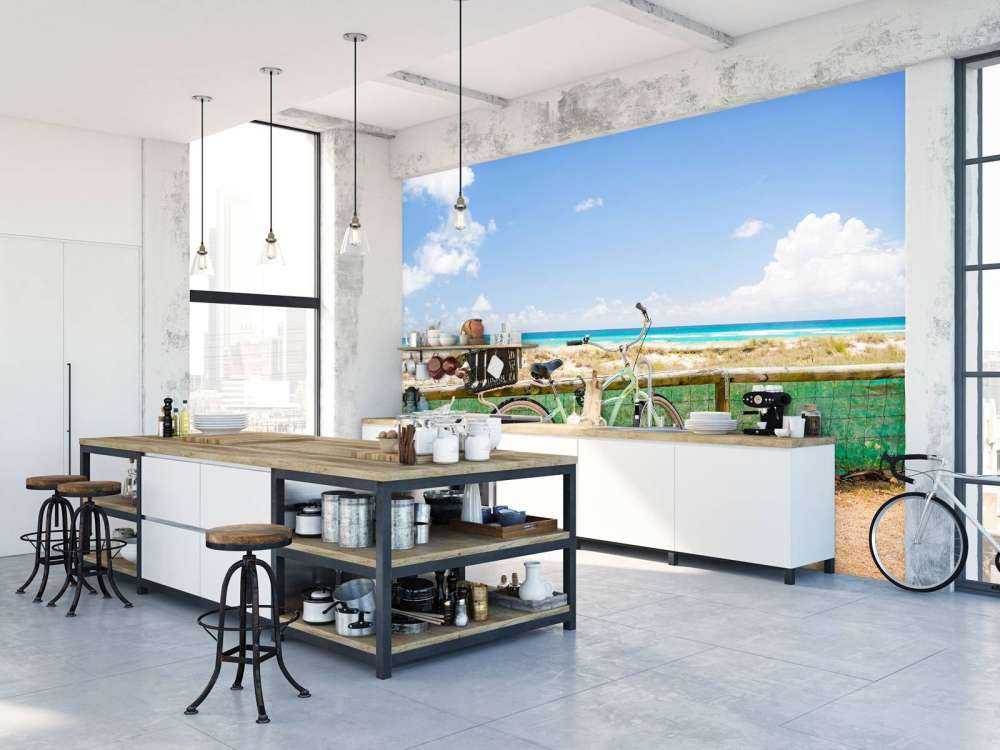 Cykel stranden