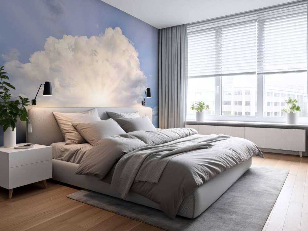 Solens stråler gennem skyerne