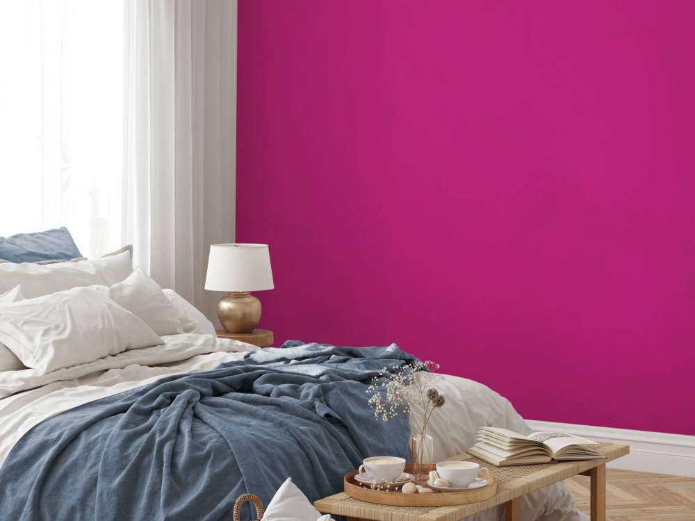 Hindbær-lilla beton