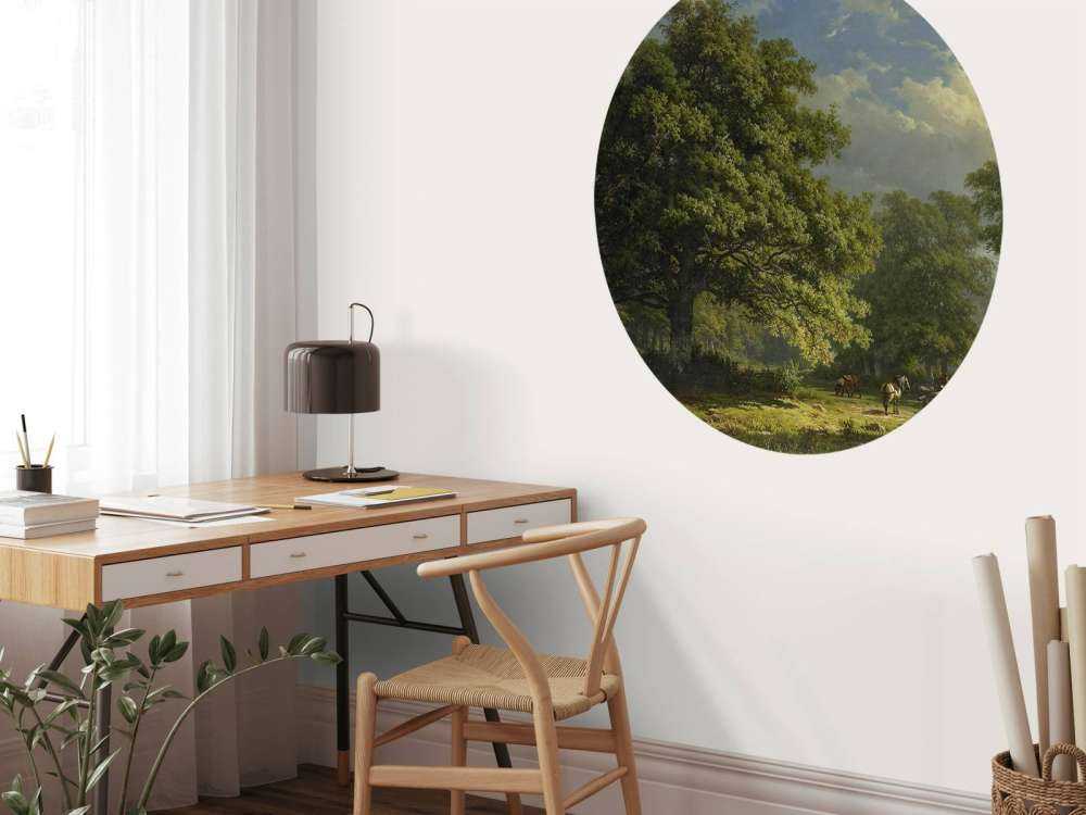 Udsigt over Bentheim skoven