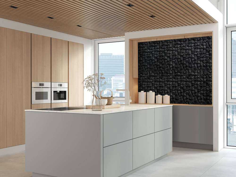 Firkantede sorte sten