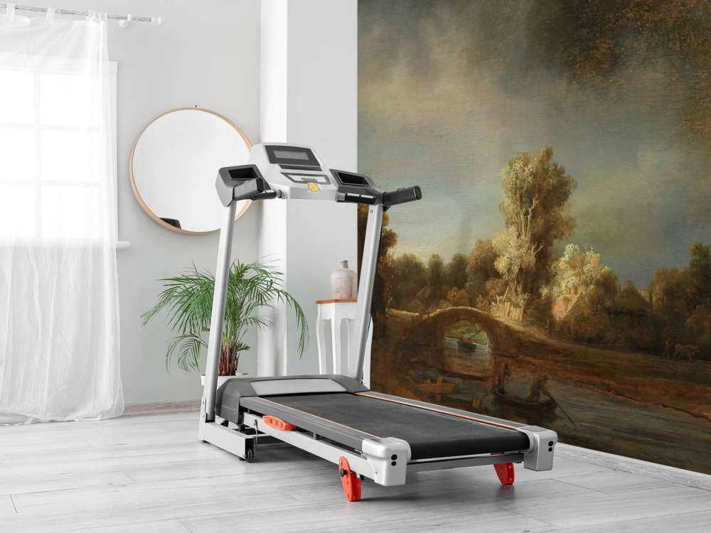 Landskab med stenbro