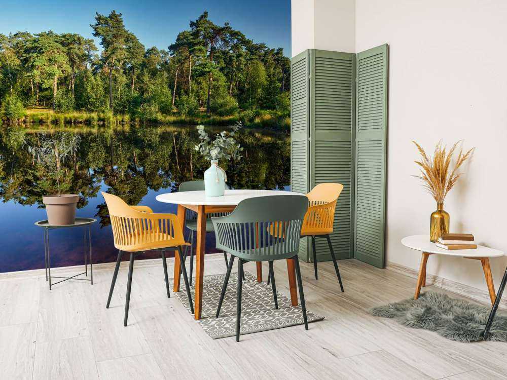 Refleksion i skovene