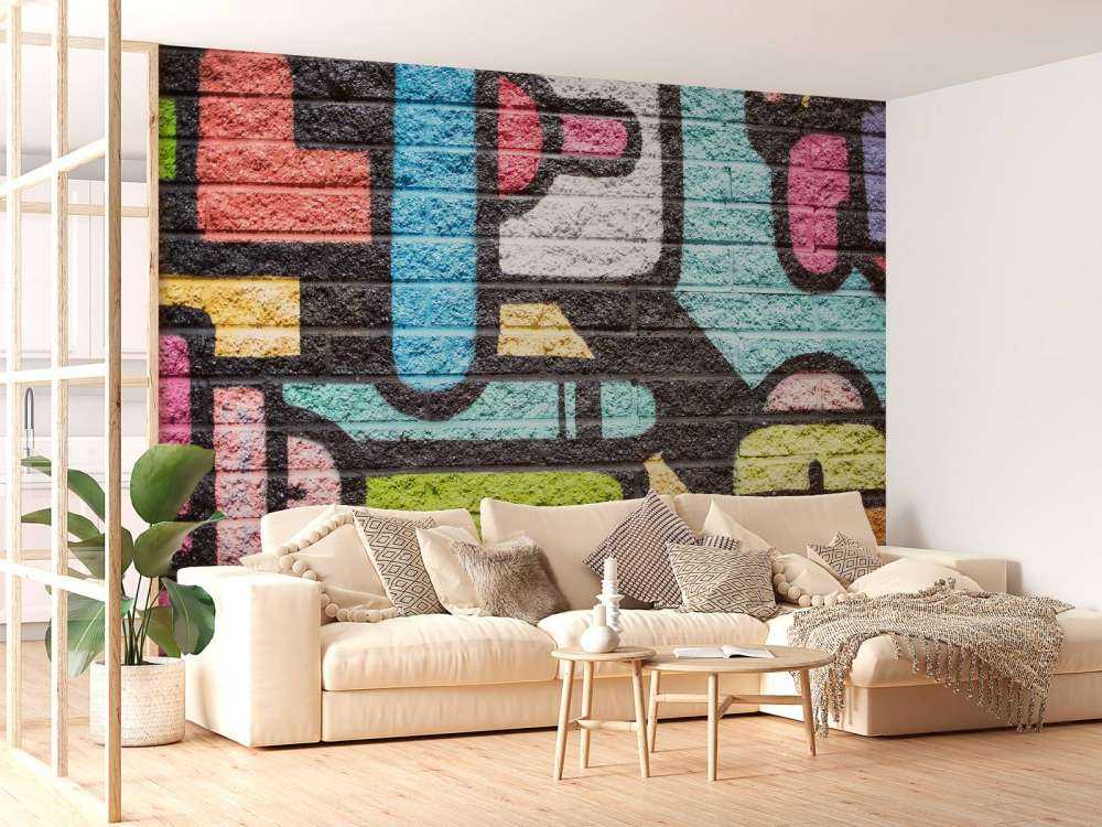 Graffiti mur