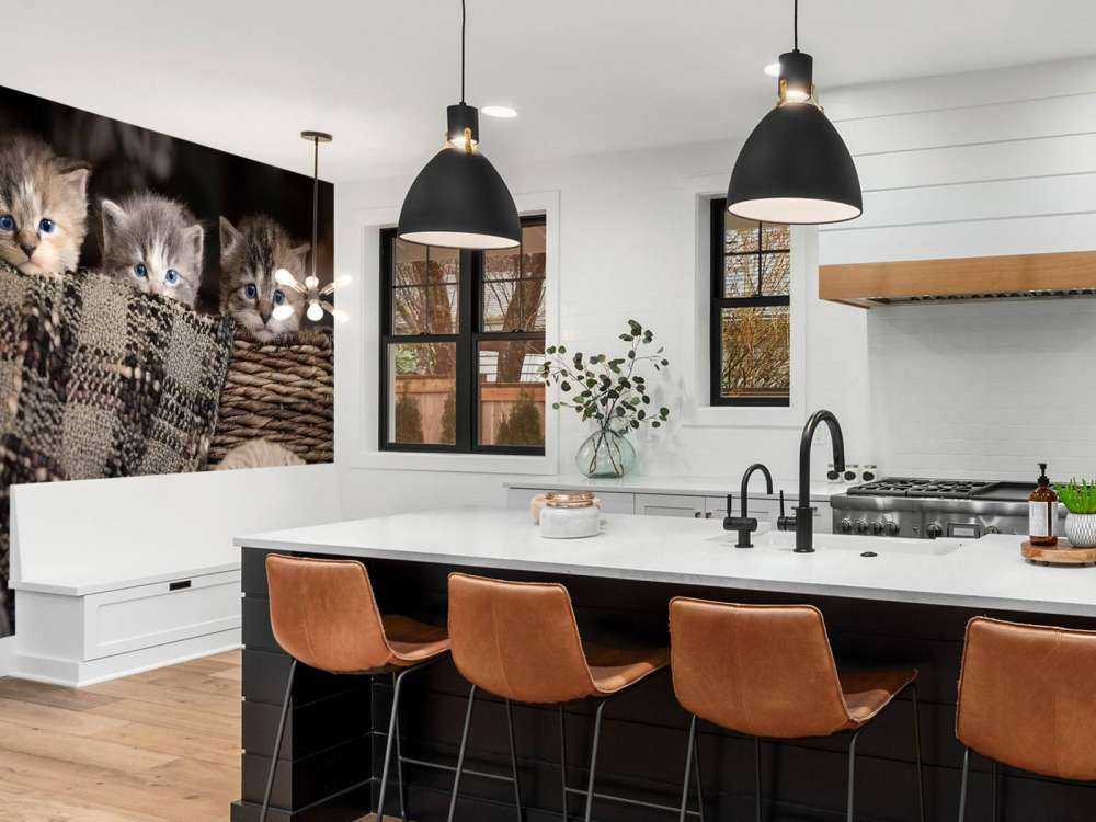 Tre killinger i en kurv