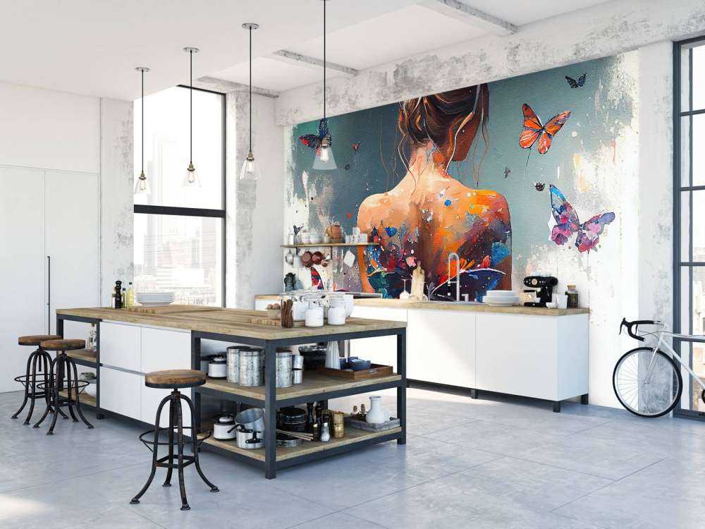 Powerful Butterfly Woman Body #4