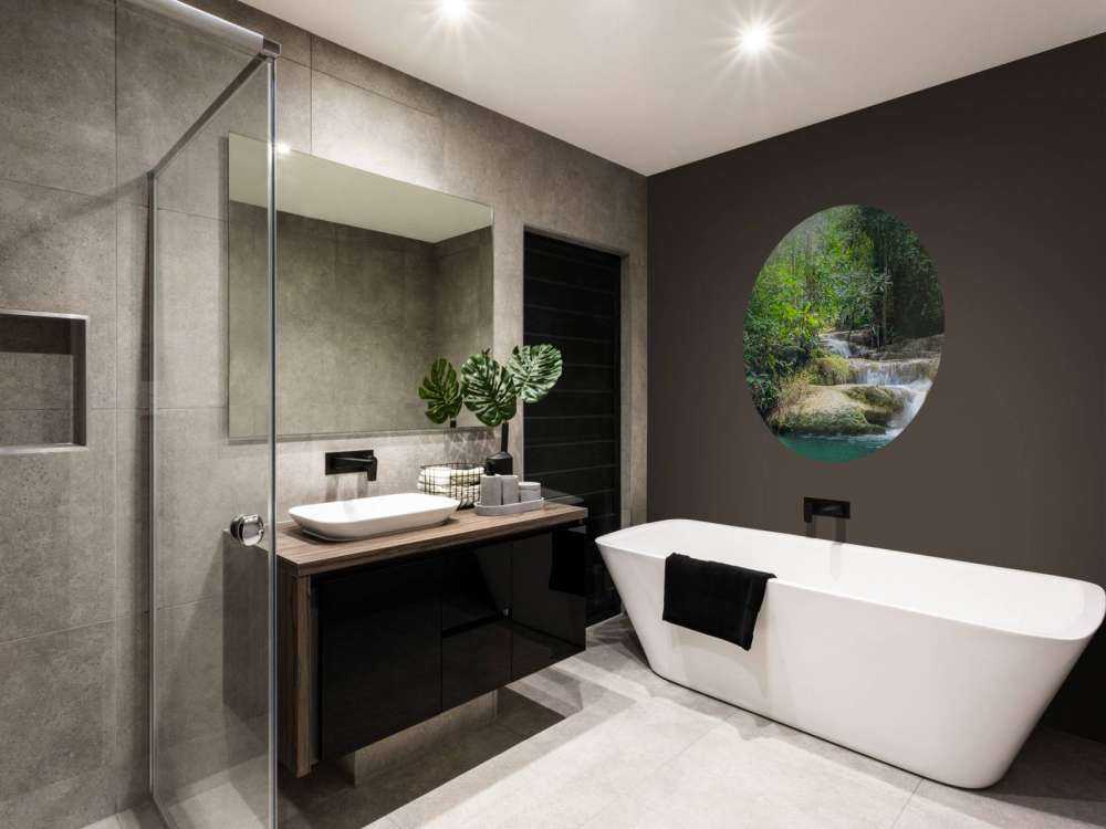 Erawan vattenfall i Thailand