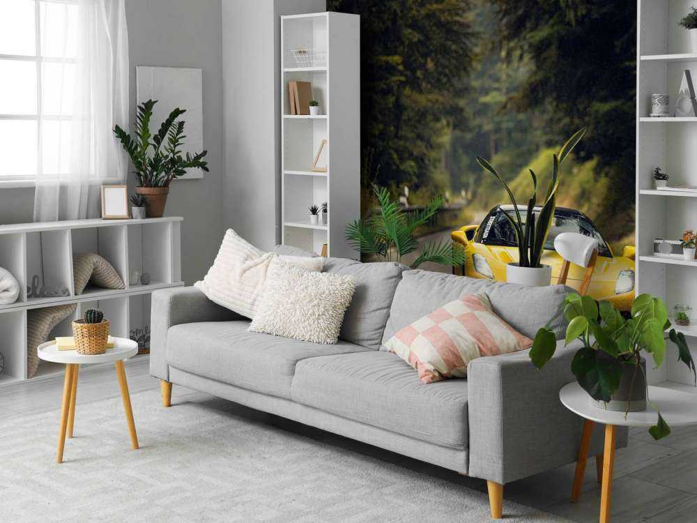 Maserati i den gröna skogen