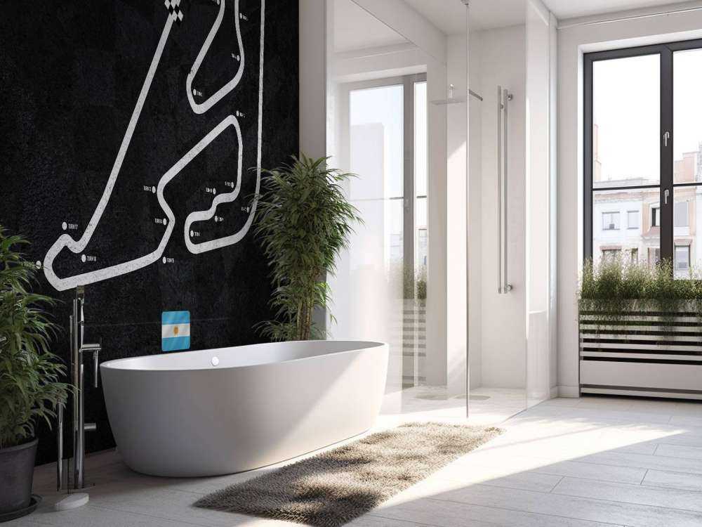 Formel 1-bana - Juan och Oscar Gálvez Autodrome - Argentina